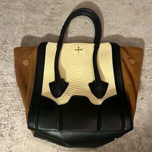 Pour La Victoire Large Butler Tote suede